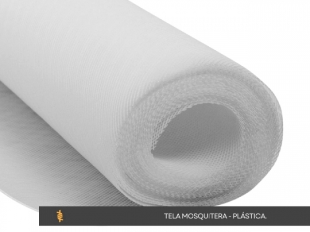 TELA MOSQUITERA - PLÁSTICA.