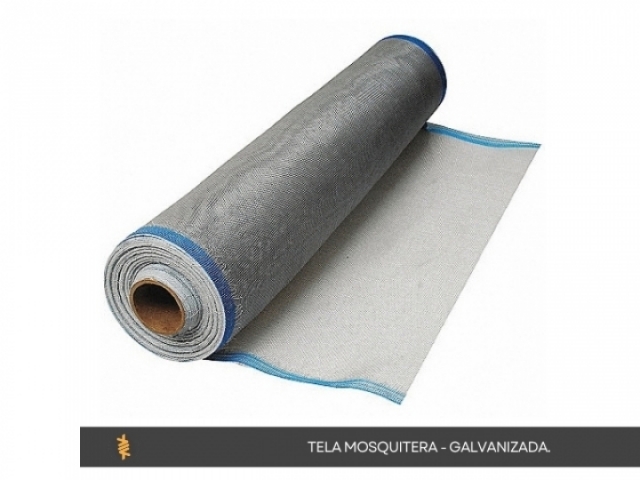 TELA MOSQUITERA - GALVANIZADA.